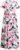 Girl Maxi Dress with Pockets Summer Floor Length Floral Sleeveless/Short Sleeve